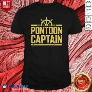 Hot Pontoon Captain Ship Wheel Shirt