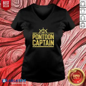 Alternative view of Hot Pontoon Captain Ship Wheel Shirt