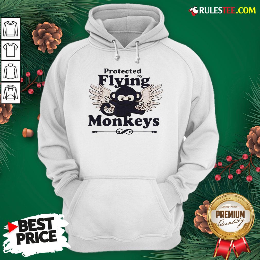 Hot Protected By Flying Monkeys Ninja Shirt - Image 2
