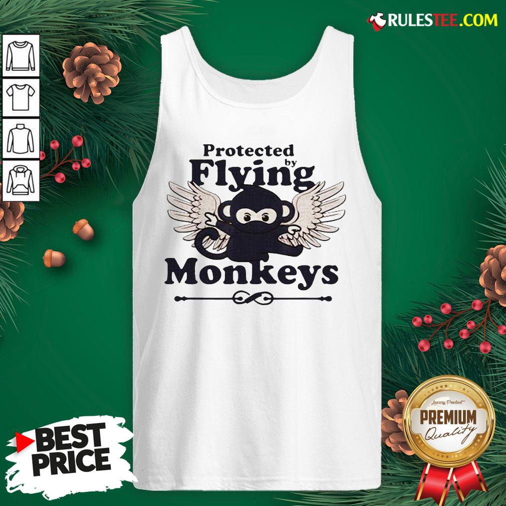 Hot Protected By Flying Monkeys Ninja Shirt - Image 4