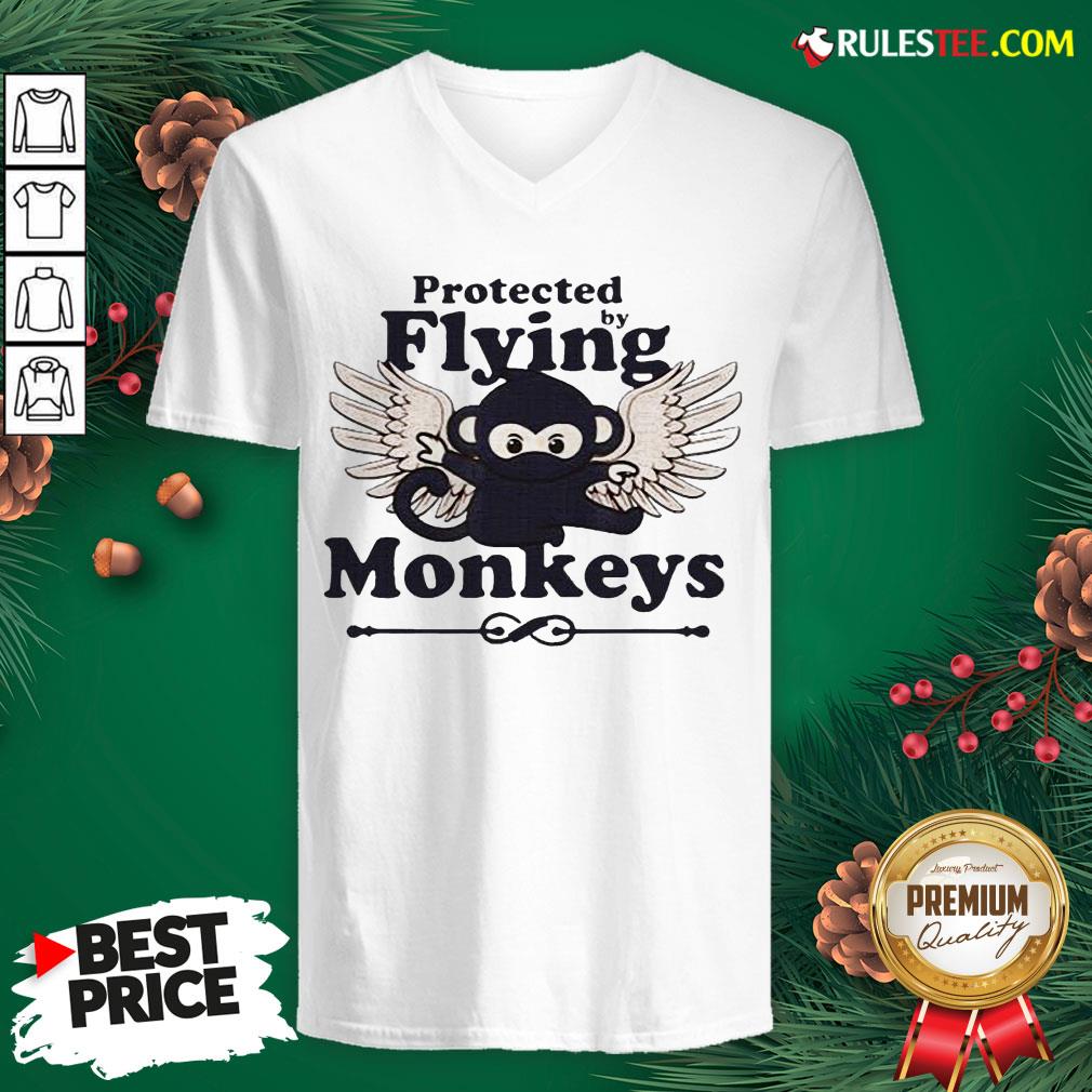 Hot Protected By Flying Monkeys Ninja Shirt - Image 3
