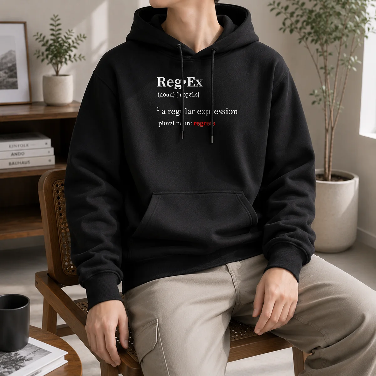 Hot RegEx Definition A Regular Expression Plural Noun Regrets Shirt - Image 5