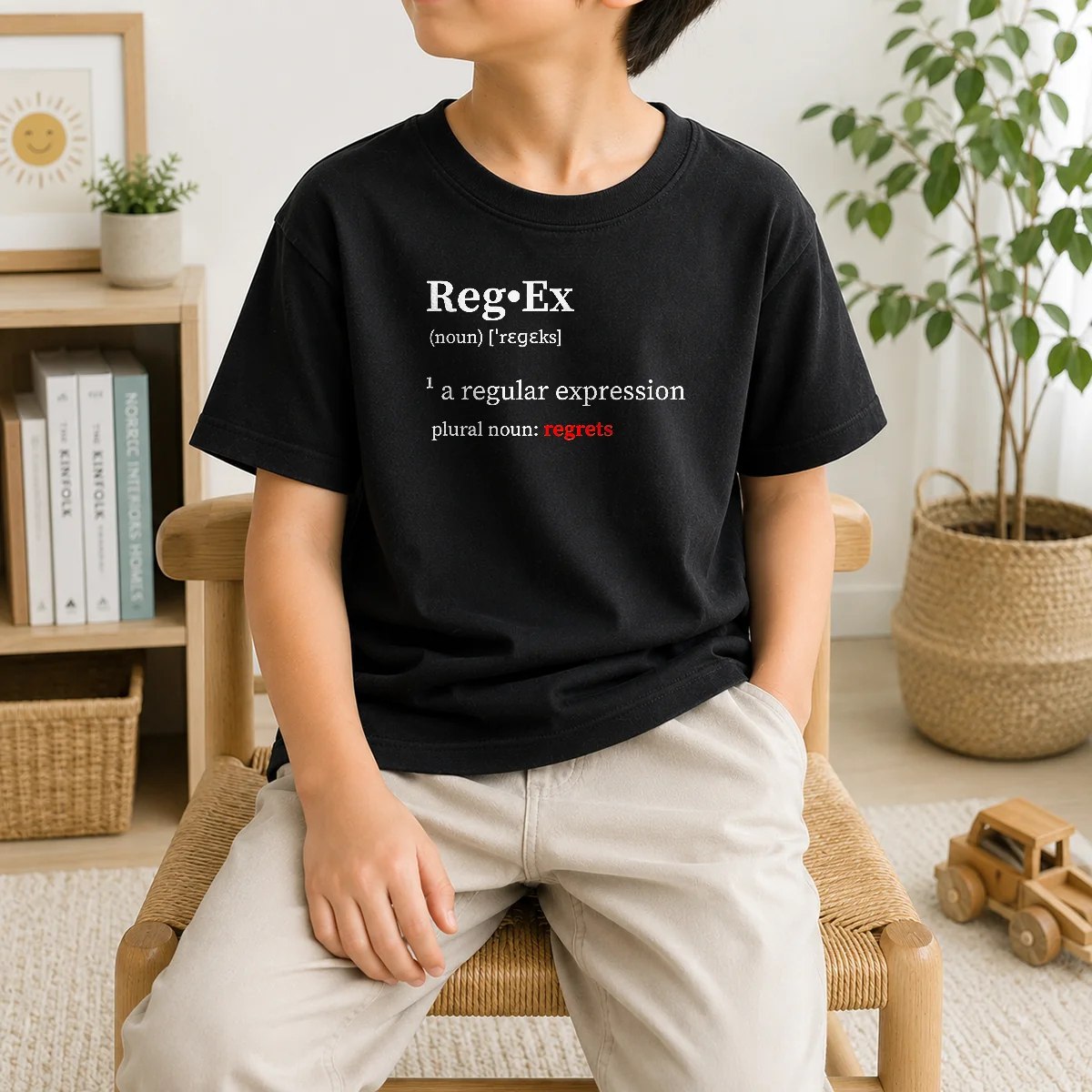 Hot RegEx Definition A Regular Expression Plural Noun Regrets Shirt - Image 9