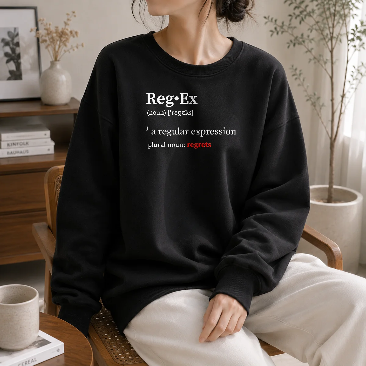 Hot RegEx Definition A Regular Expression Plural Noun Regrets Shirt - Image 7