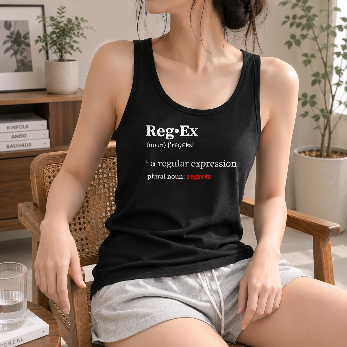 Hot RegEx Definition A Regular Expression Plural Noun Regrets Shirt - Image 3