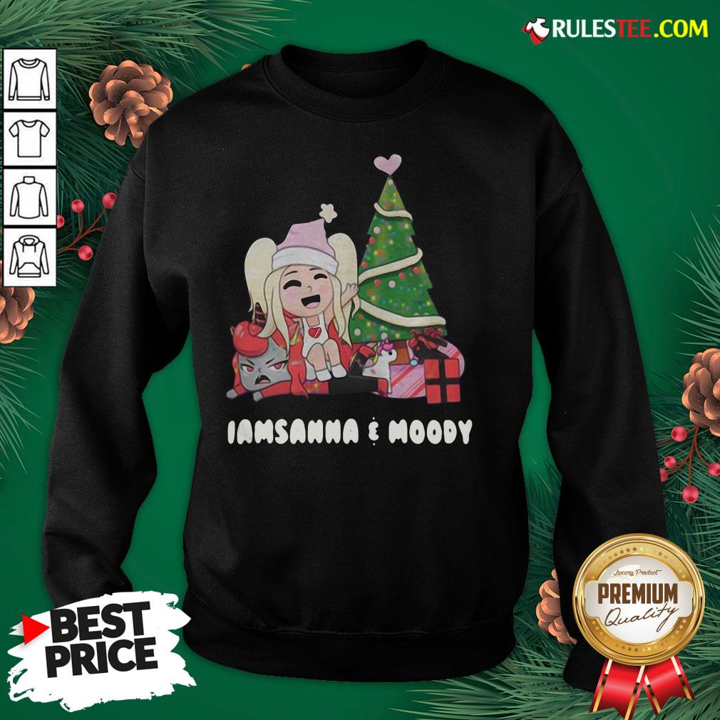 Hot Sanna Iamsanna E Moody Christmas Sweat Shirt - Image 2