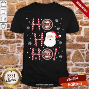 Hot Santa Claus Ho Ho Ho Cincinnati Bengals Christmas Shirt