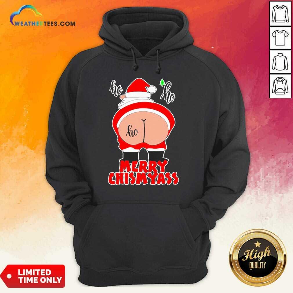 Hot Santa Claus Ho Ho Merry Christmas Shirt - Image 3
