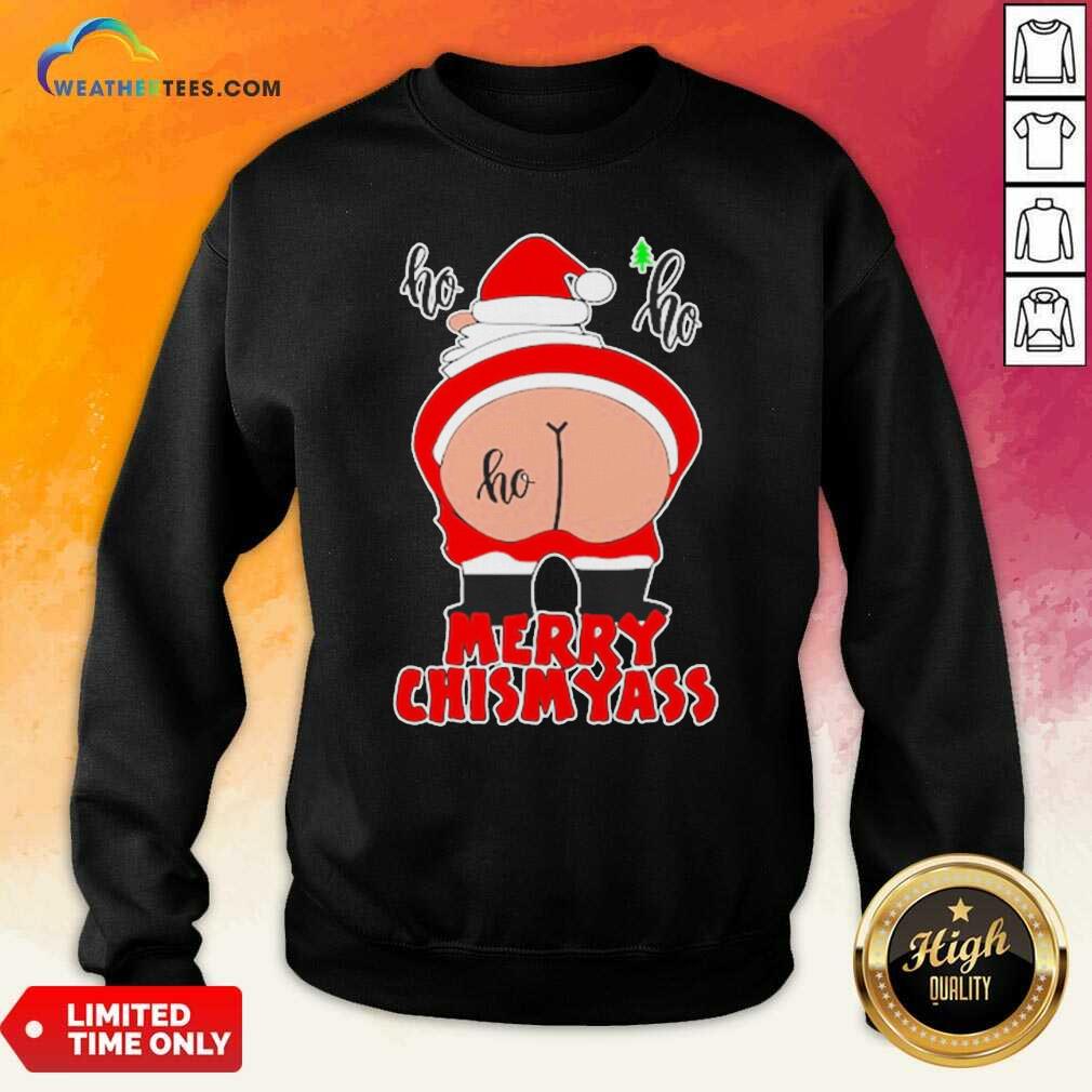 Hot Santa Claus Ho Ho Merry Christmas Shirt - Image 5