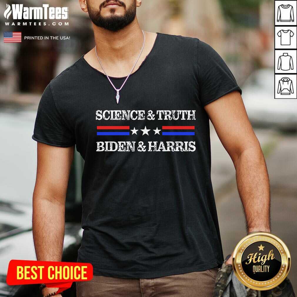 Hot Science and Truth Biden and Harris Joe Biden Kamala Harris 2021 Shirt - Image 5