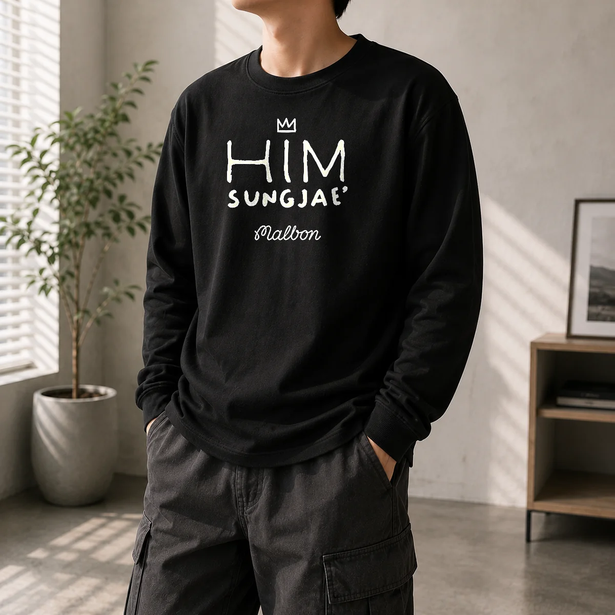 Hot Sungjae Im Blue Malbon Golf HIM Sungjae Shirt - Image 5