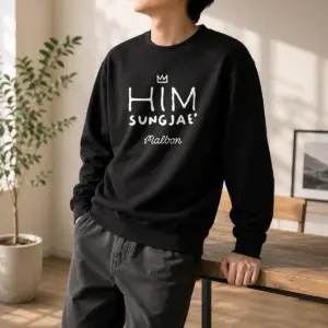 Alternative view of Hot Sungjae Im Blue Malbon Golf HIM Sungjae Shirt