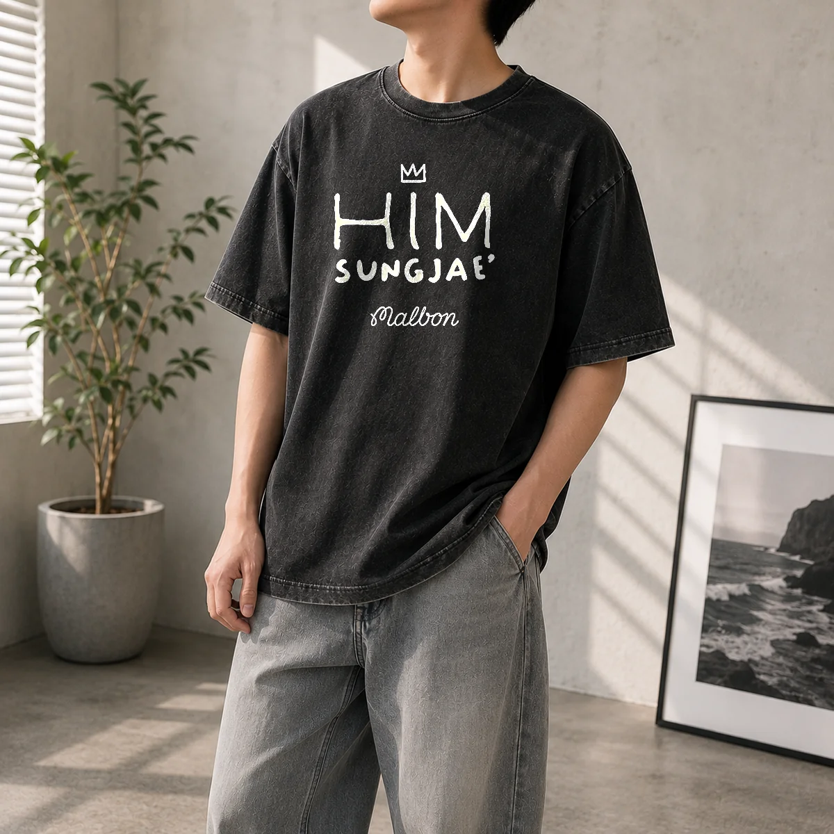 Hot Sungjae Im Blue Malbon Golf HIM Sungjae Shirt - Image 8