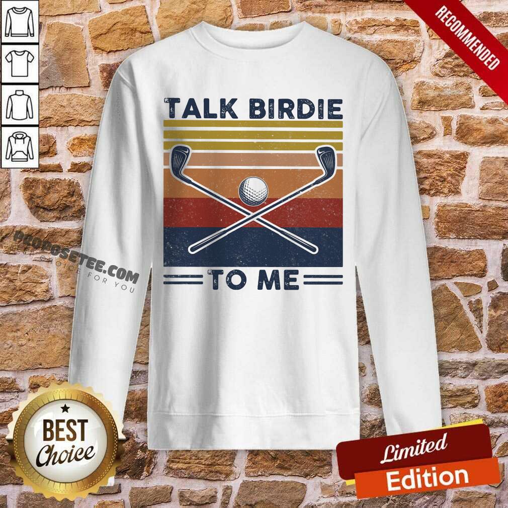 Hot Talk Birdie To Me Golf Vintage Shirt - Image 4