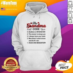 Alternative view of Hot The Grandma Code Mother Day Shirt