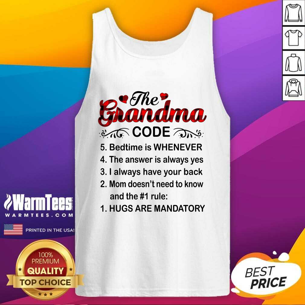 Hot The Grandma Code Mother Day Shirt - Image 4