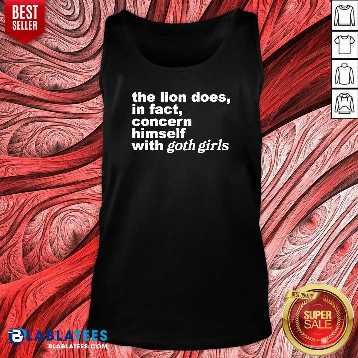 Hot The Lion Does In Fact Concern Himself With Goth Girls Shirt - Image 5