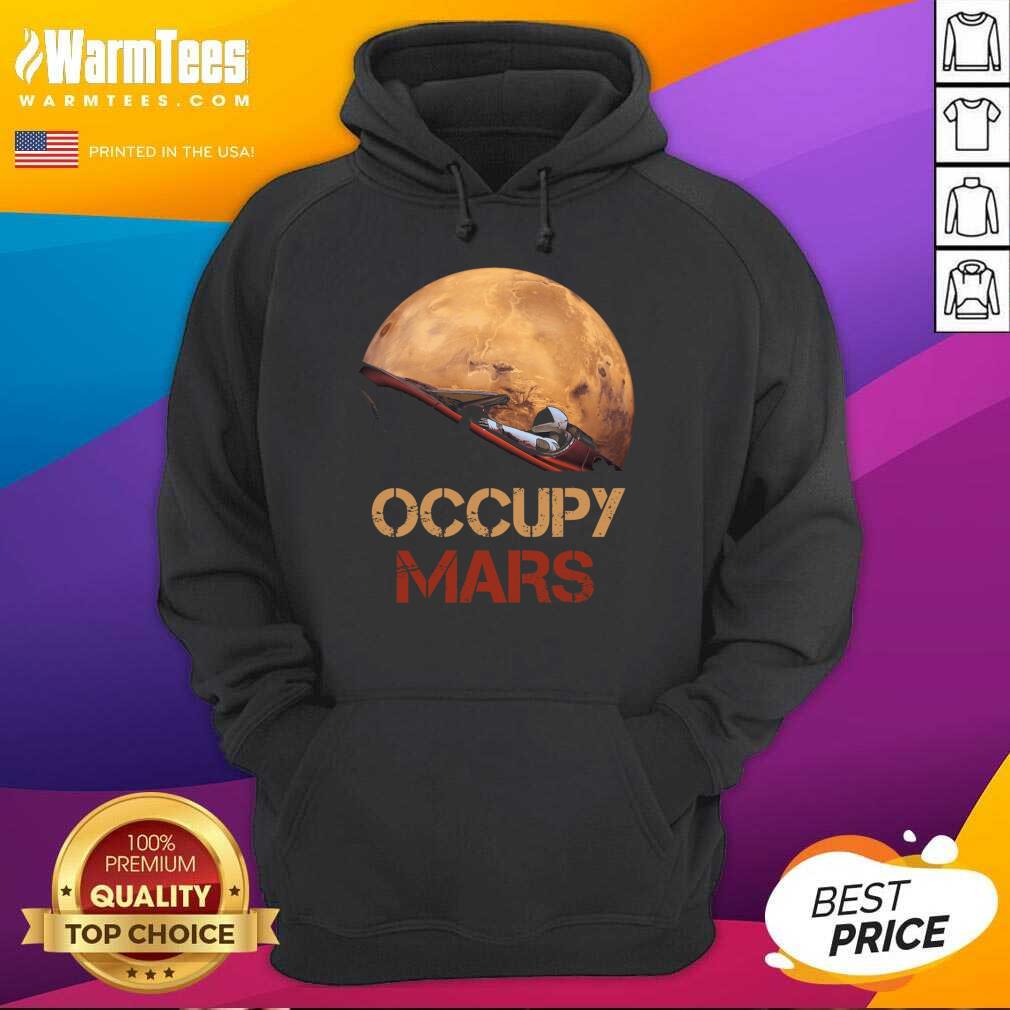 Hot The Occupy Mars Starman Shirt - Image 2