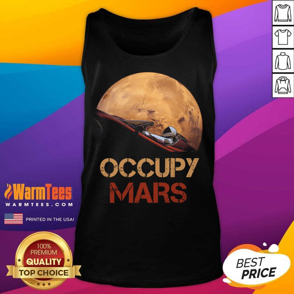 Hot The Occupy Mars Starman Shirt - Image 4