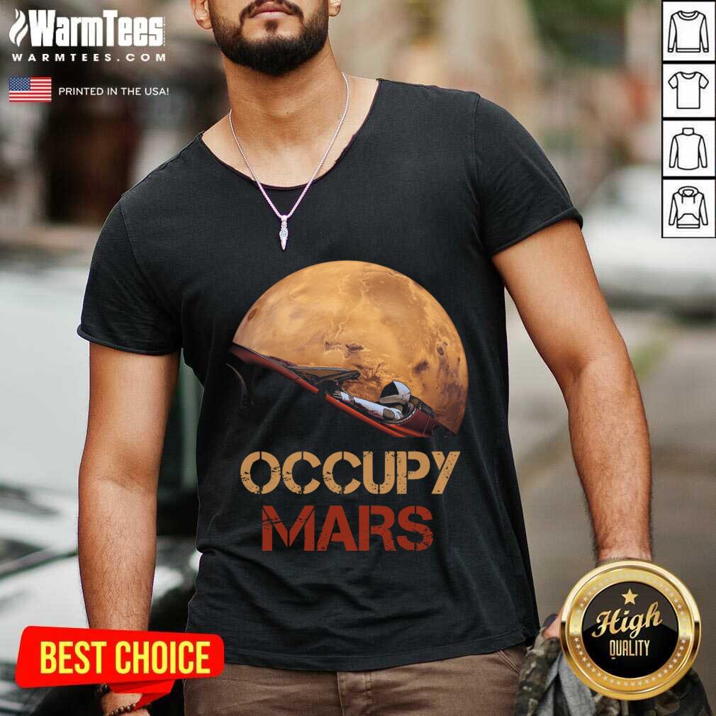 Hot The Occupy Mars Starman Shirt - Image 5