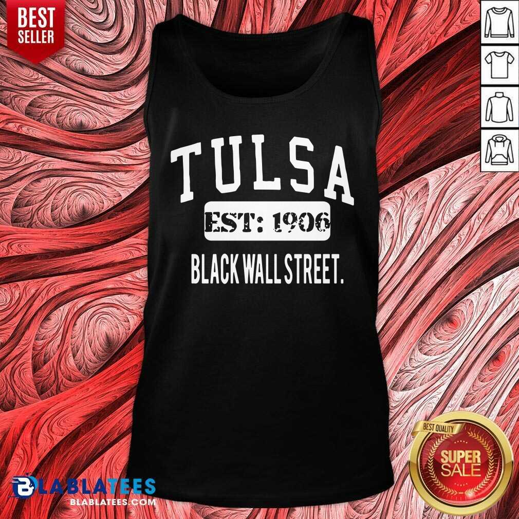Hot Tulsa Est 1906 Black Wall Street Shirt - Image 3