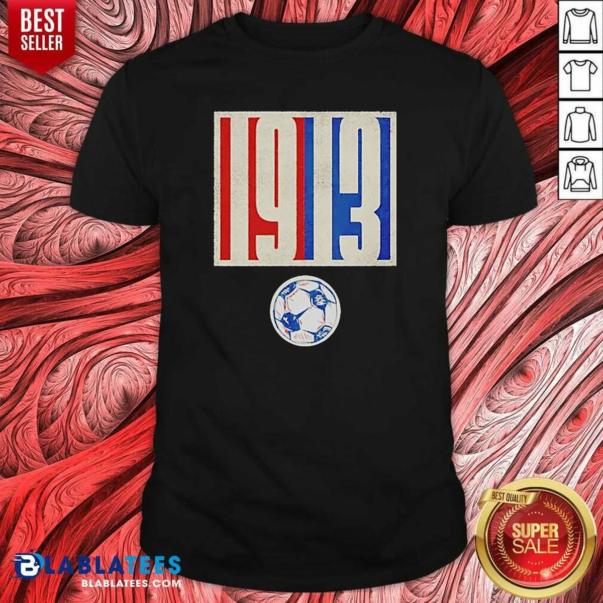 Hot U.S. Soccer Retro 1913 Soccer Shirt