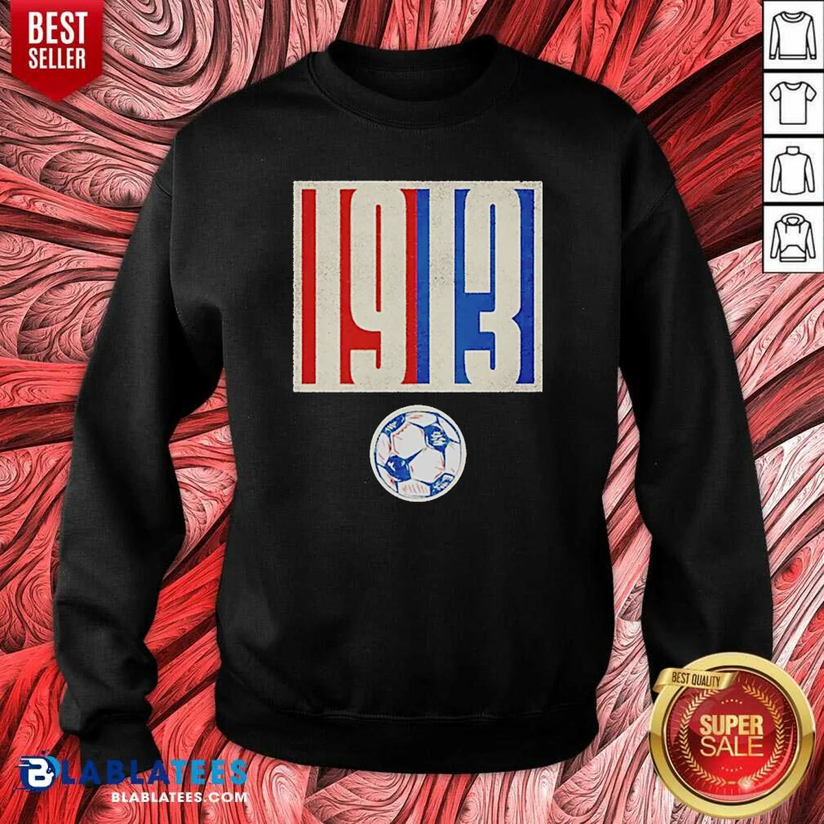 Hot U.S. Soccer Retro 1913 Soccer Shirt - Image 4