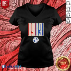 Alternative view of Hot U.S. Soccer Retro 1913 Soccer Shirt