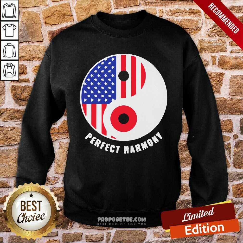 Hot USA Japan Ying Yang Heritage For Proud Japanese American Flag Shirt - Image 5