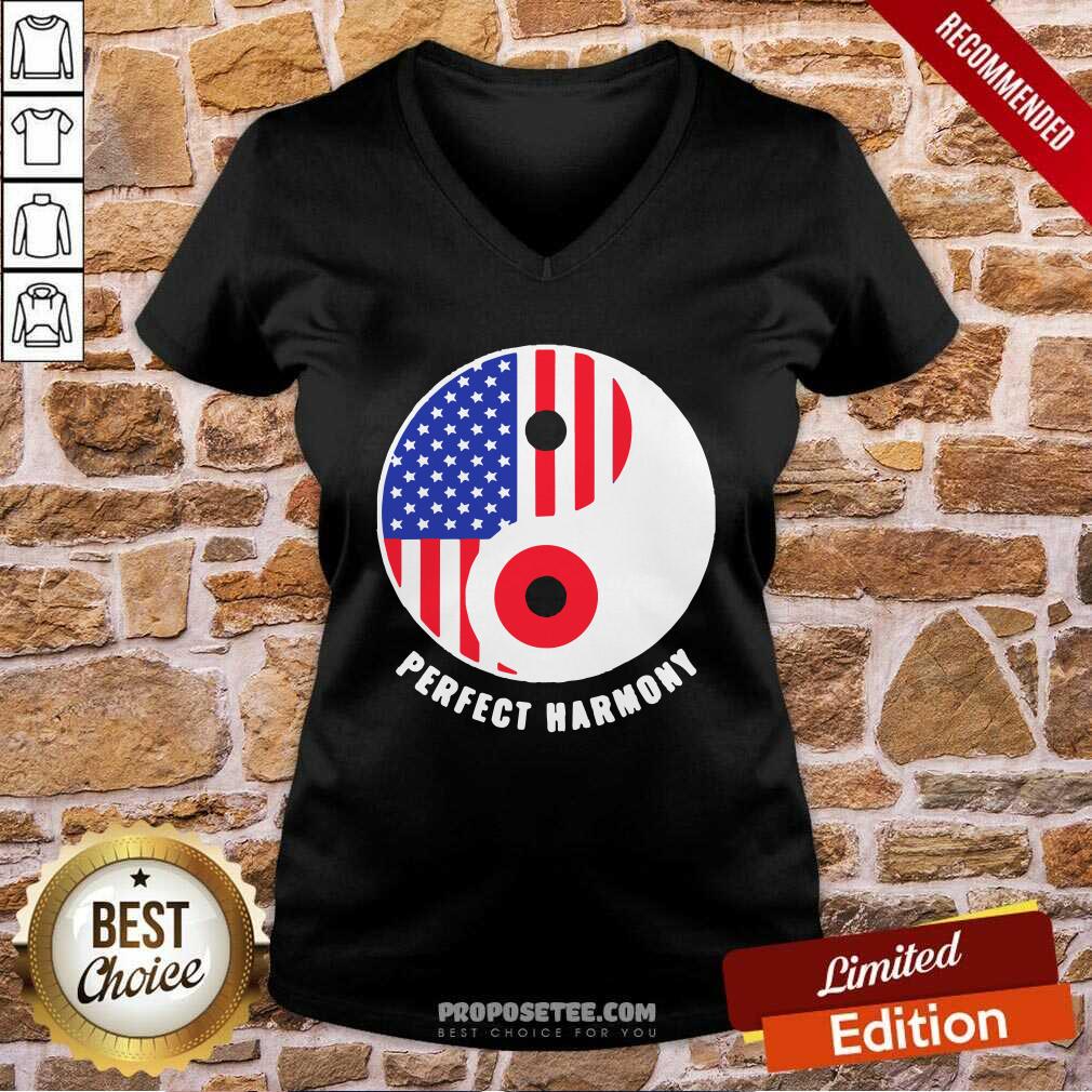 Hot USA Japan Ying Yang Heritage For Proud Japanese American Flag Shirt - Image 3