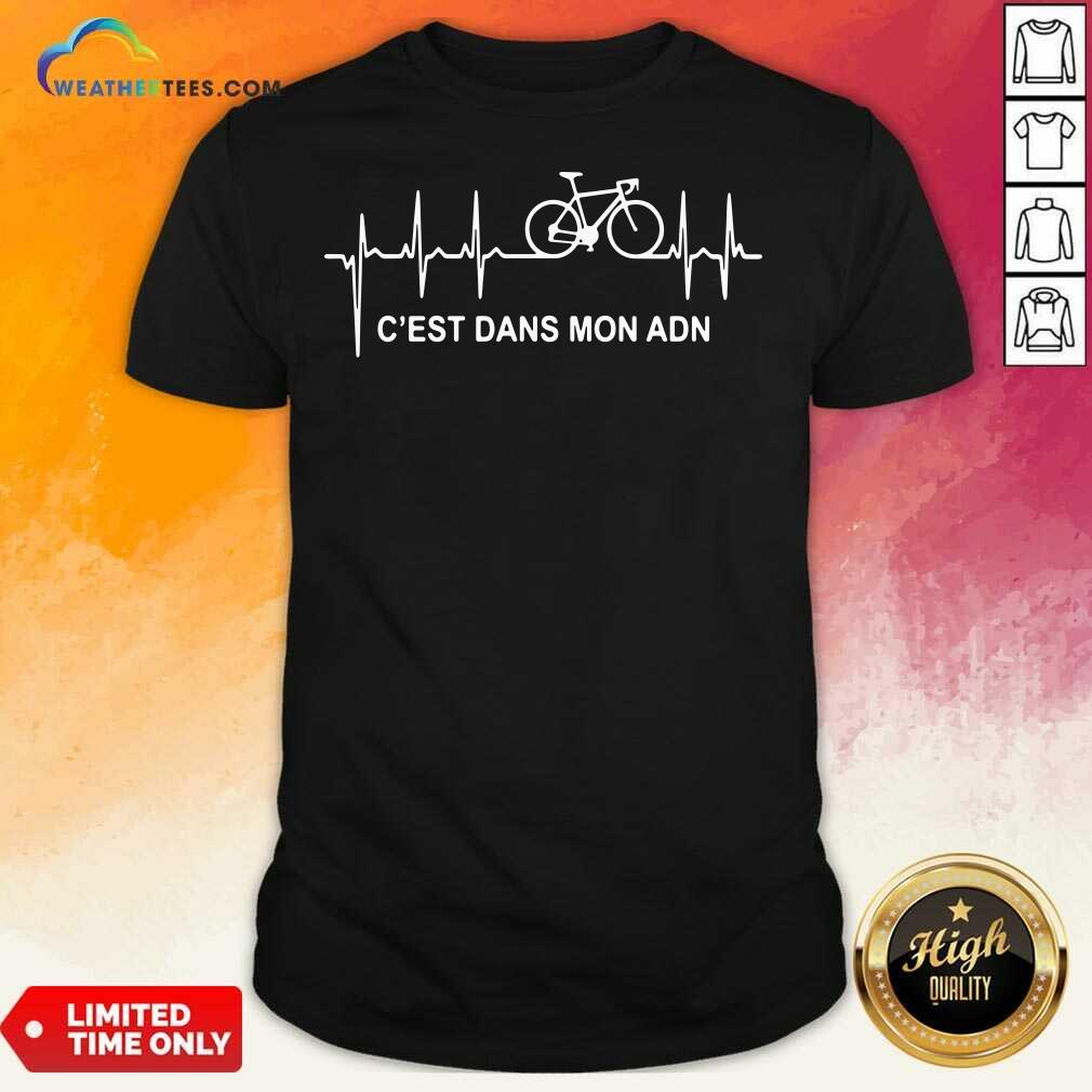 Hot Velo Cest Dans Mon ADN Purple Shirt