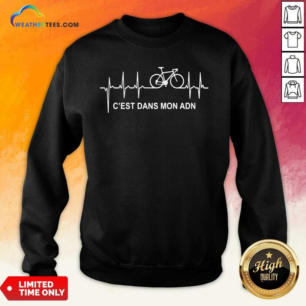 Hot Velo Cest Dans Mon ADN Purple Shirt - Image 4