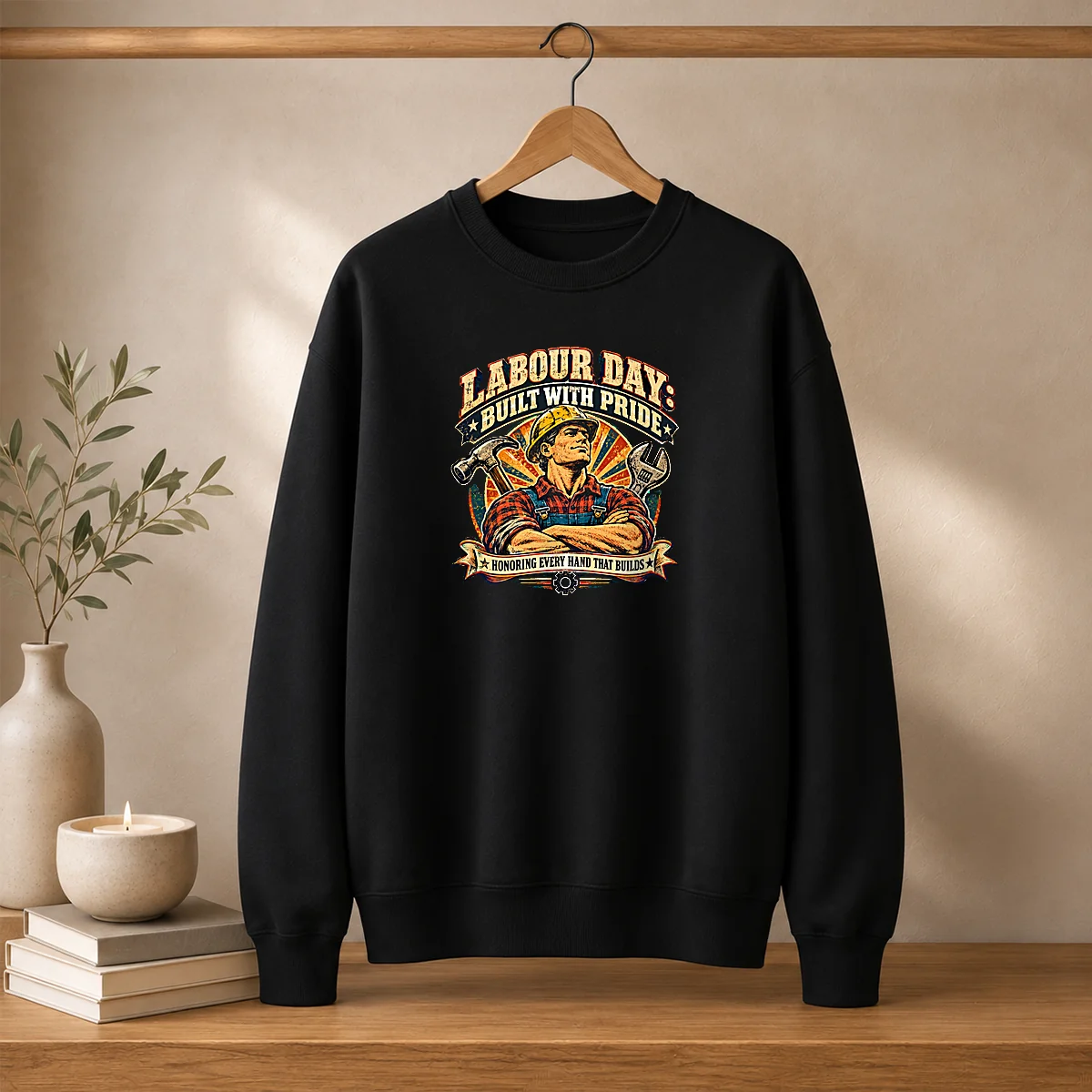 Hot Vintage Style Labour Day Holiday Shirt - Image 5