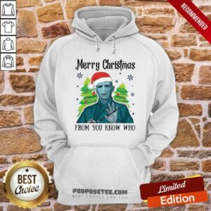 Alternative view of Hot Voldemort Merry Christmas From You Know Who Shirt