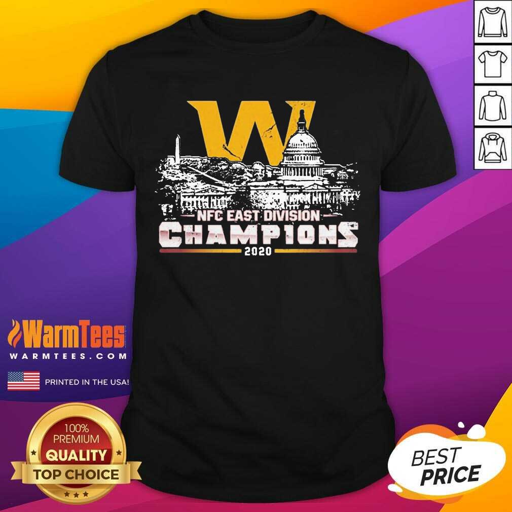 Hot Washington Football Nfc East Division Champions 2020 Shirt