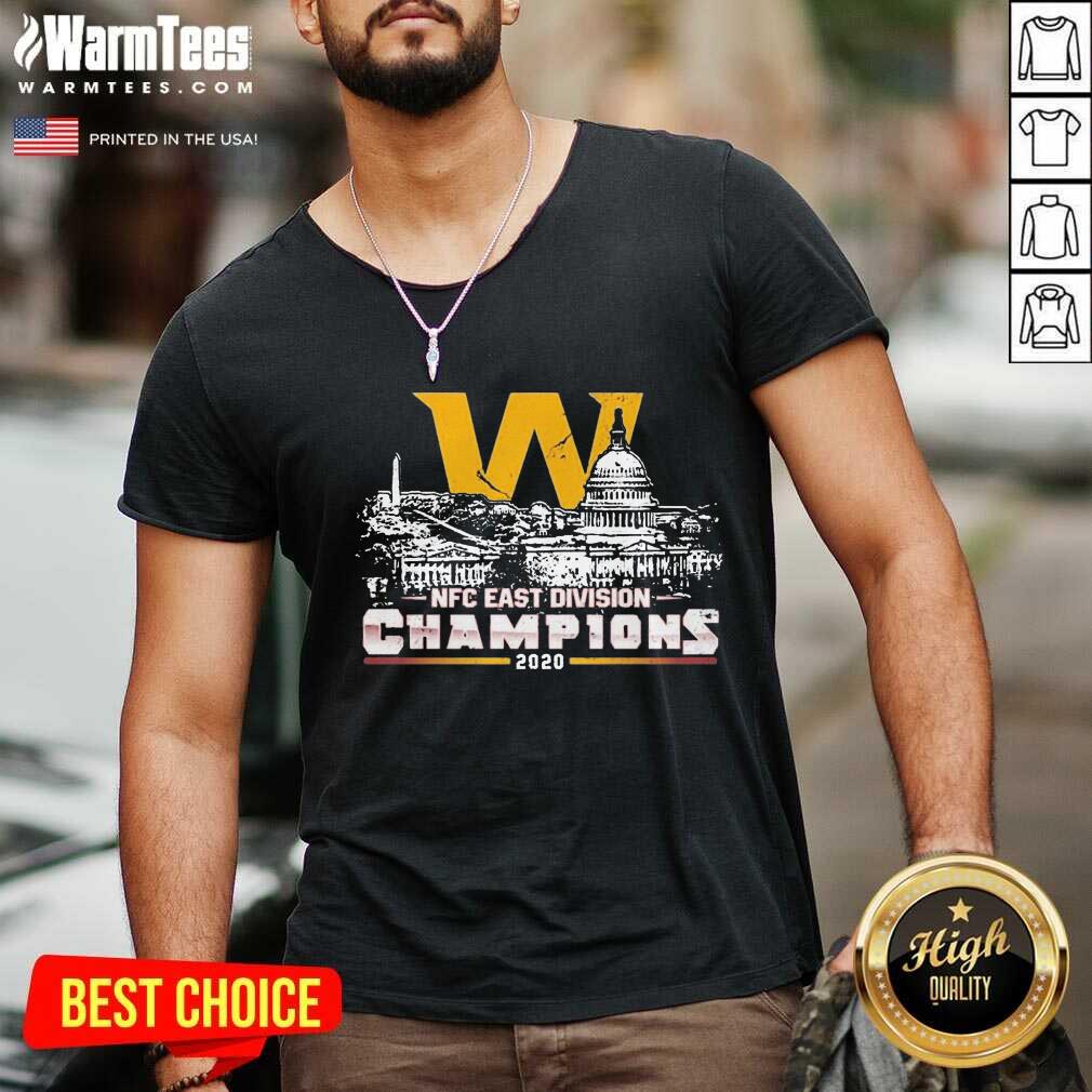 Hot Washington Football Nfc East Division Champions 2020 Shirt - Image 5