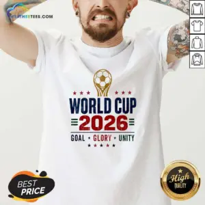 Alternative view of Hot World Cup 2026 Apparel Goal Glory Unity Soccer Shirt