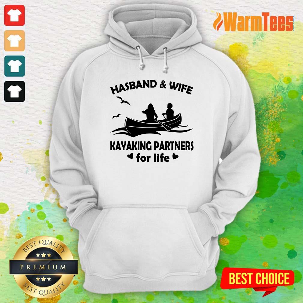 Husband And Wife Kayaking Partners Shirt - Image 3