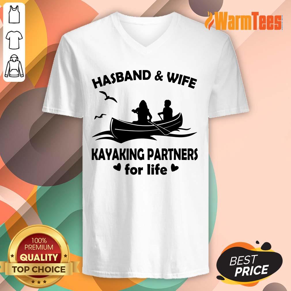 Husband And Wife Kayaking Partners Shirt - Image 4