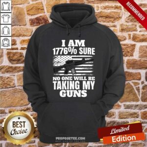 Alternative view of I Am 1776 Sure No One Will Be Taking My Guns Shirt