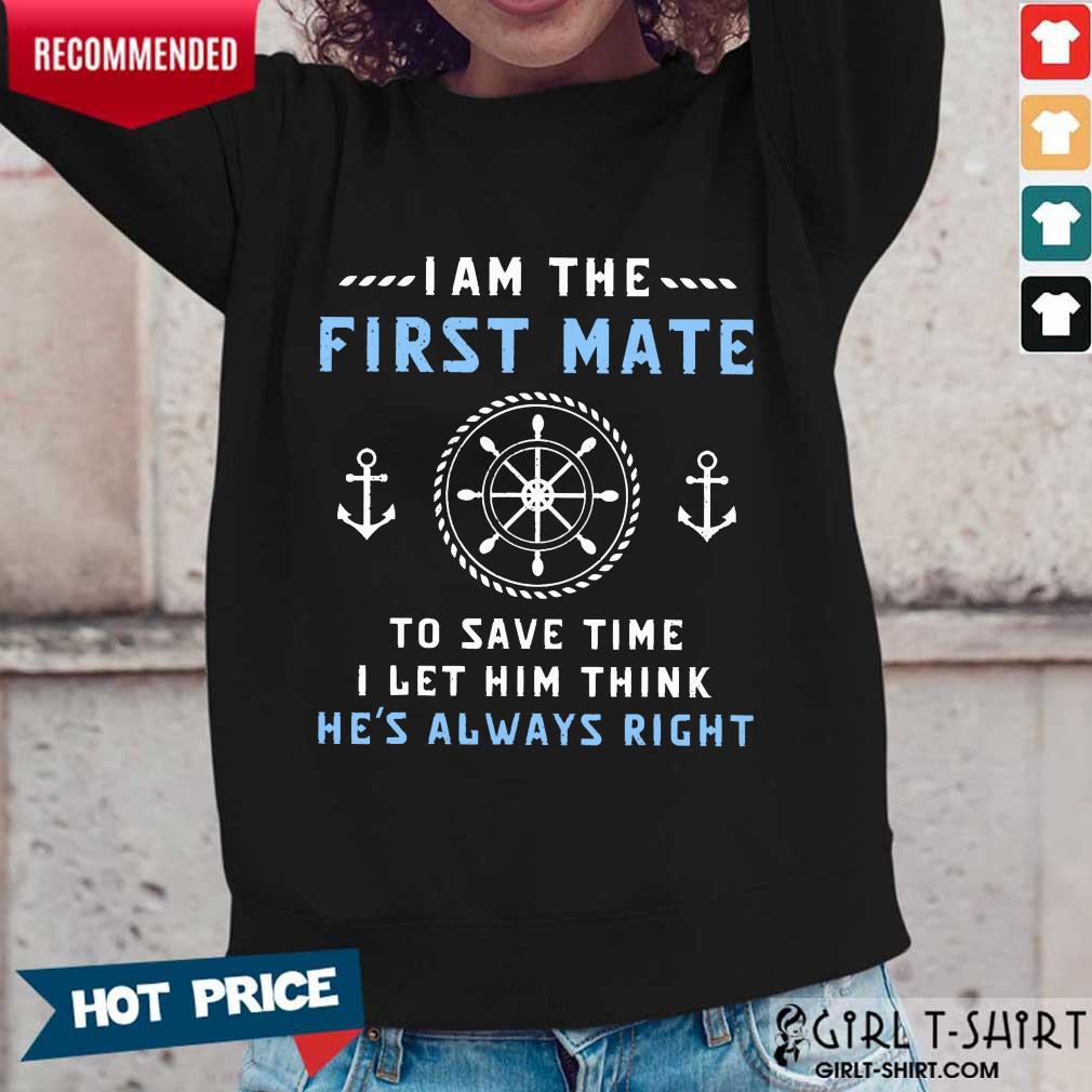 I Am The First Mate Captain Shirt - Image 2