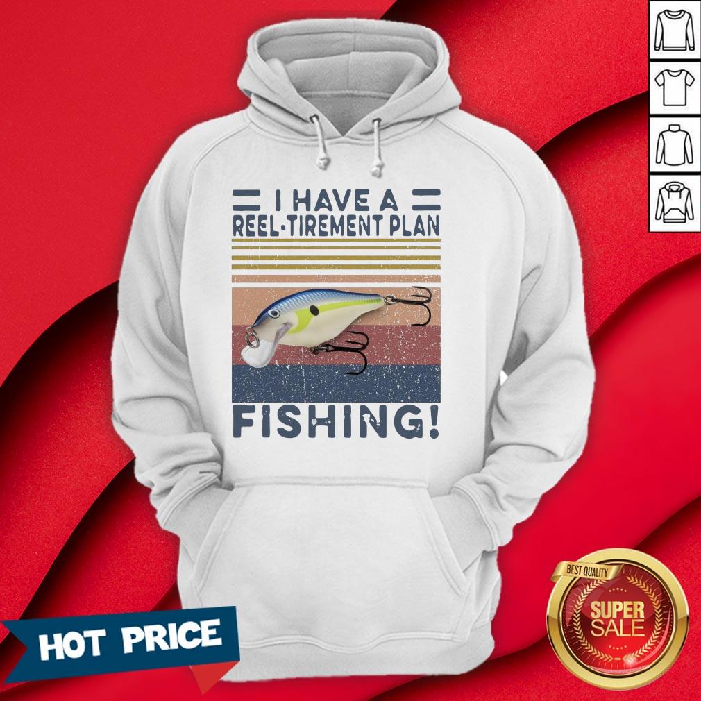 I Have A Reel Tirement Plan Fishing Vintage Shirt - Image 5