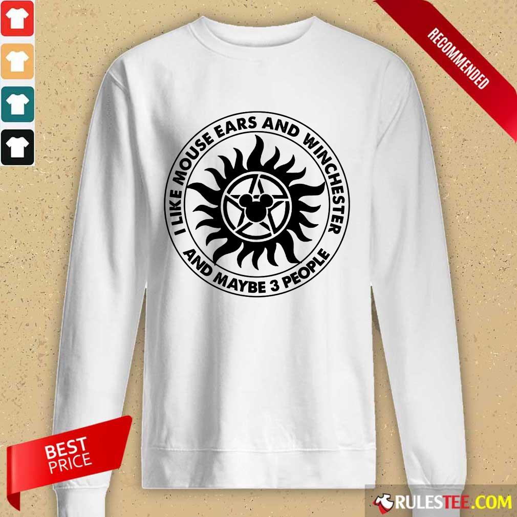 I Like Mouse Ears And Winchester Shirt - Image 2