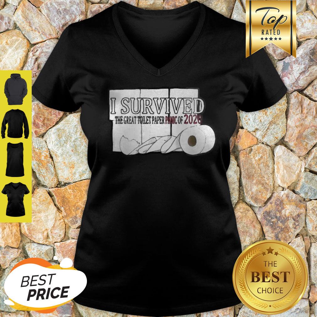 I Survived The Great Toilet Paper Panic Of 2020 Coronavirus Shirt - Image 3