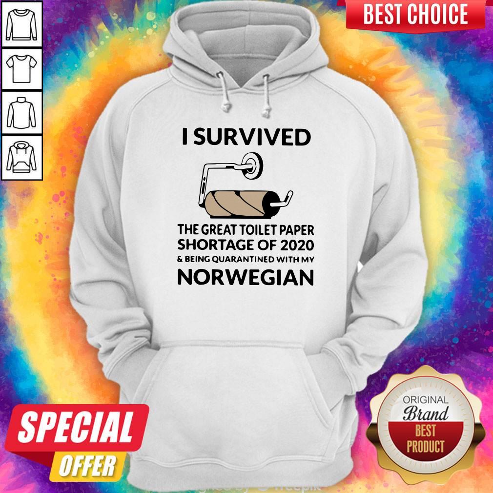 I Survived The Great Toilet Paper Shortage Of 2020 Norwegian Shirt - Image 3
