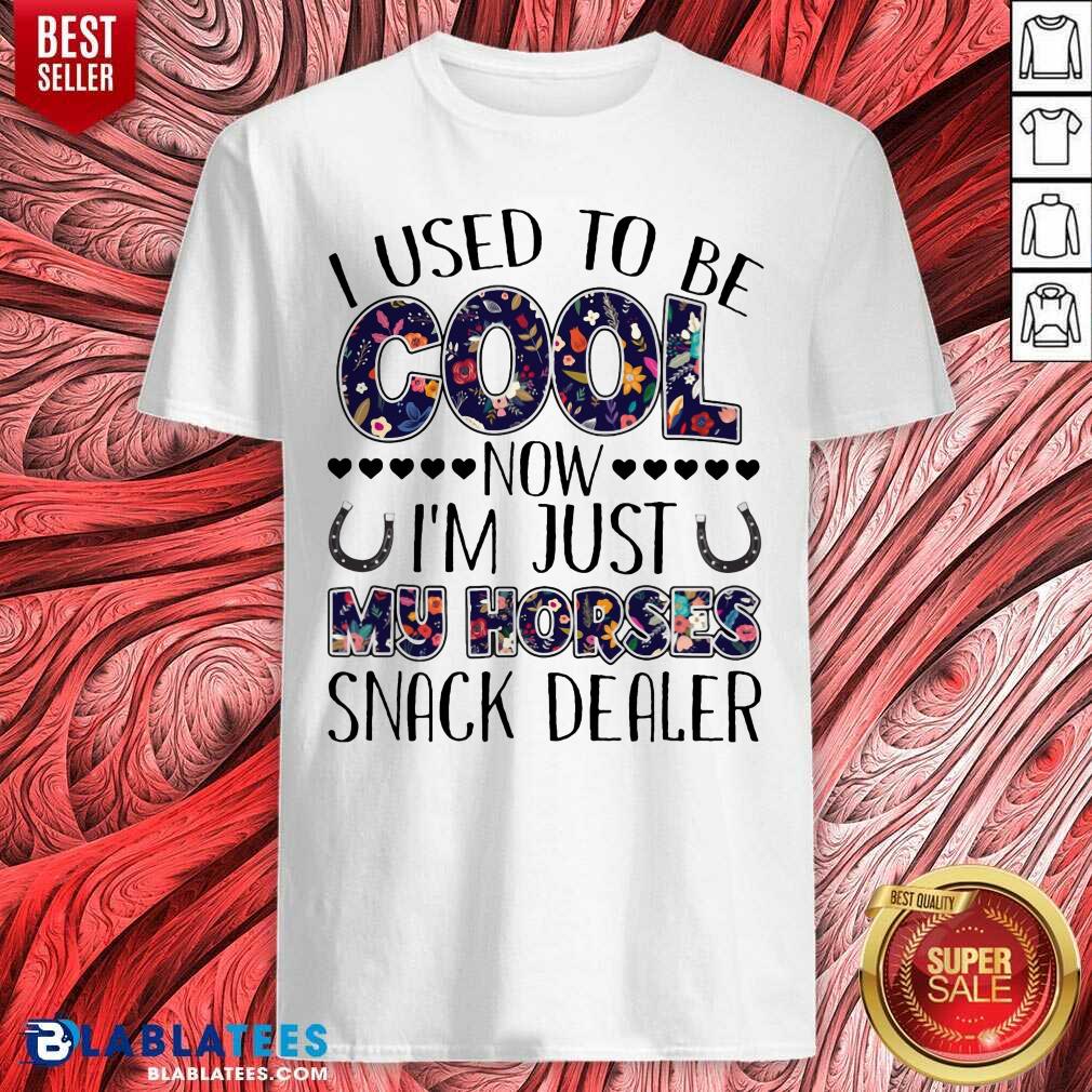 I Used To Be Cool I'm Just My Horse Snack Dealer Shirt