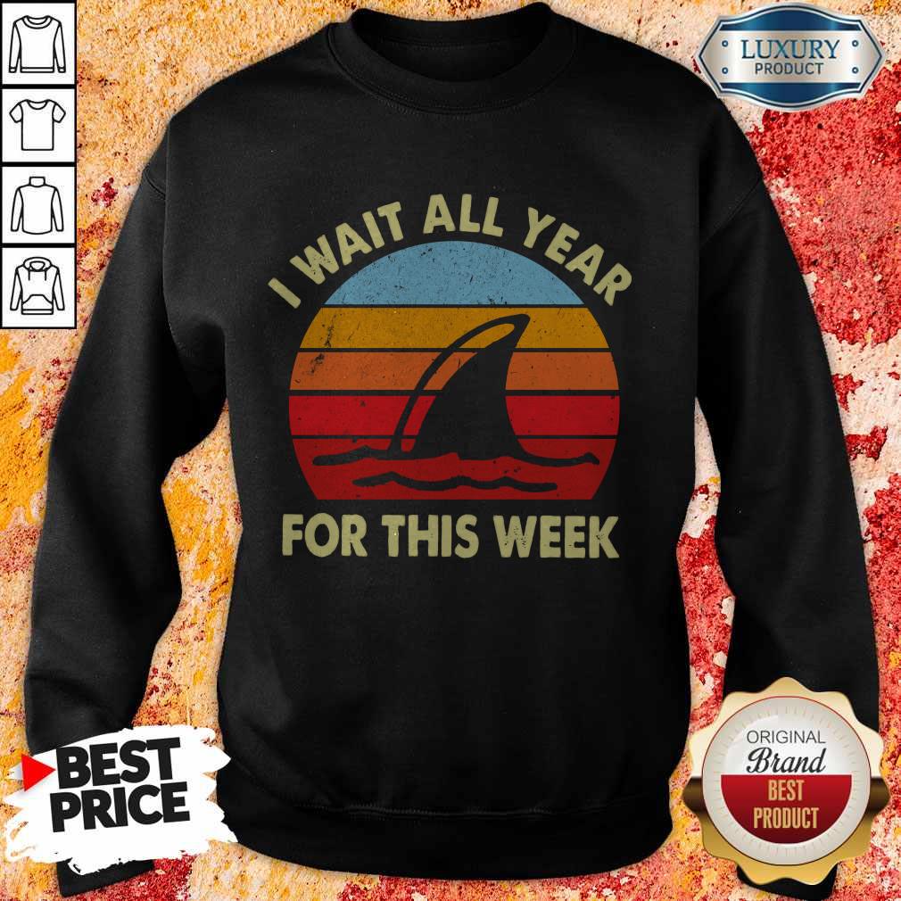 I Wait All Year For This Week Vintage Shirt - Image 4