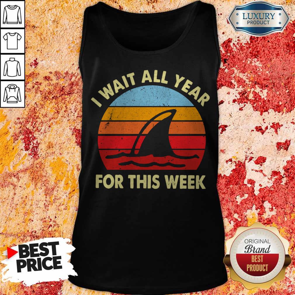 I Wait All Year For This Week Vintage Shirt - Image 2