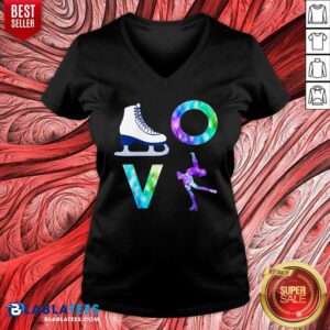 Alternative view of Ice Skating Lover Shirt