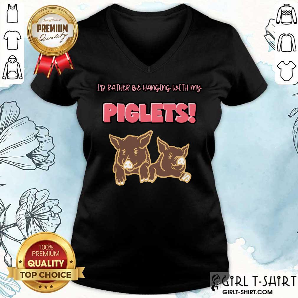 I'd Rather Be Hanging With My Piglets Shirt - Image 2